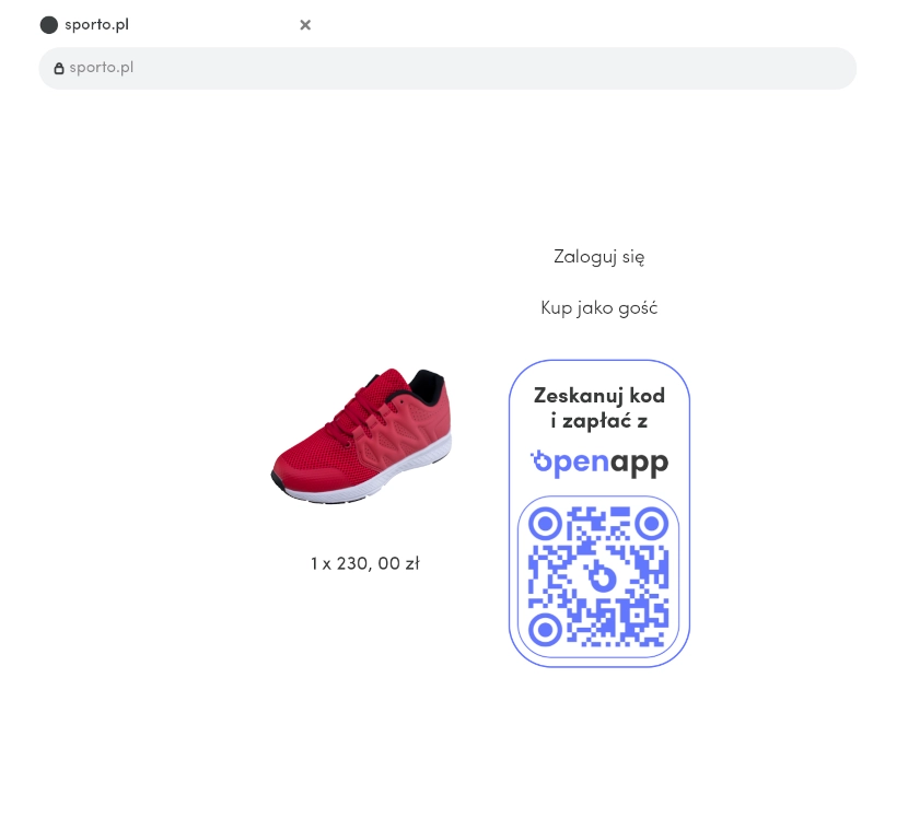aplikacja openapp – ekrany